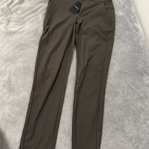 Fabletics Men's Elegant Brown Dress Pants